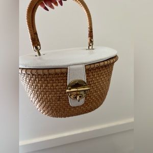Vintage Calderon Wicker Purse